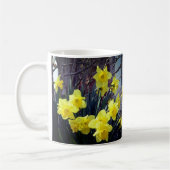 Mug Daffodiques de printemps ensoleillées (Gauche)