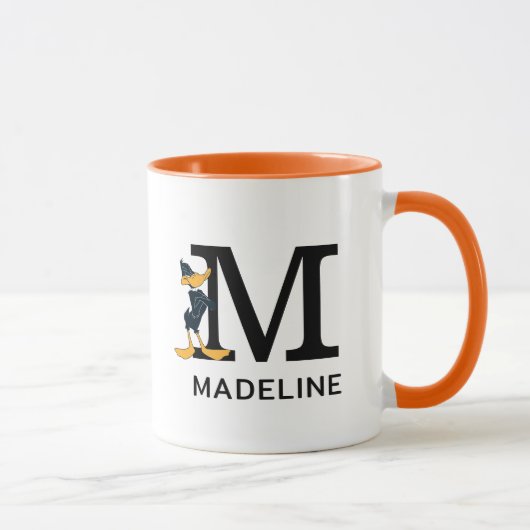 Mug DAFFY DUCK™ Ajouter votre nom et votre monogramme (Droite)
