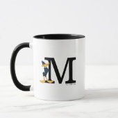 Mug DAFFY DUCK™ avec Monogramme croisé à bras (Gauche)