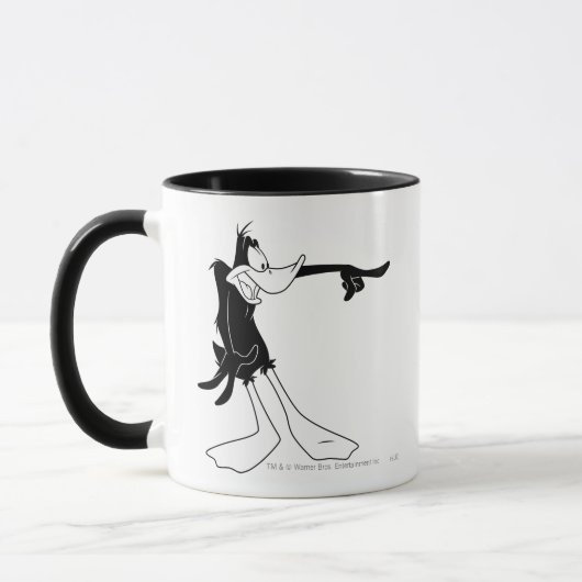 Mug DAFFY DUCK™ Choqué et Pointing (Gauche)