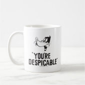 Mug DAFFY DUCK™ classique « Vous êtes méprisable » (Gauche)