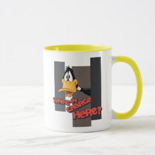 Mug DAFFY DUCK™ "Qui est responsable ici"