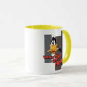 Mug DAFFY DUCK™ "Qui est responsable ici" (Devant droit)