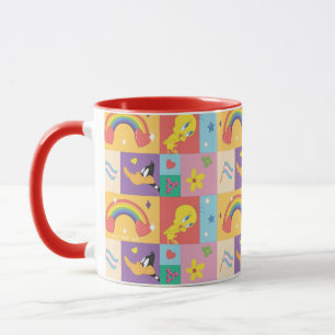 Mug DAFFY DUCK™ & TWEETY™ - Pride Pattern