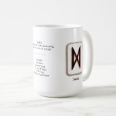 Mug Dagaz RuneStone 45 cl (Devant droit)