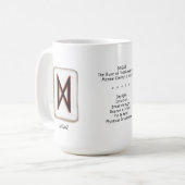Mug Dagaz RuneStone 45 cl (Devant gauche)