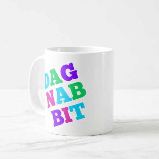 Mug Dagnabbit ! (Devant gauche)