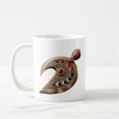 Mug Dague lunaire en bronze Kopis (Gauche)