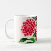 Mug Dahlia illustré (Gauche)