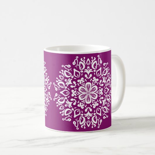 Mug Dahlia Mandala (Devant droit)