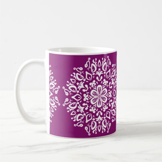 Mug Dahlia Mandala (Gauche)