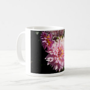 Mug Dahlia rose et orange – Photographie d'art