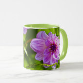 Mug Dahlia Rose Fantaisie (Devant droit)