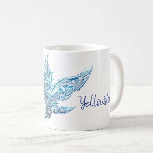 Mug d'aigle de Yellowstone (Devant droit)