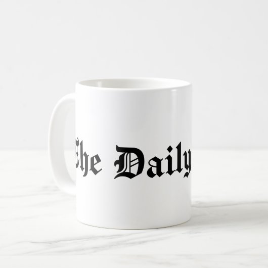 Mug "Daily Bugle" (Devant gauche)