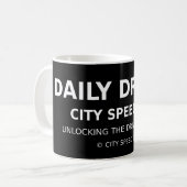 Mug Daily Driver Mug, City Speed Co. (Devant gauche)