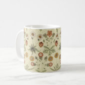 Mug Daisy de William Morris, Fleurs victoriennes Vinta (Devant gauche)