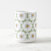 Mug Daisy Design - Geometric Daisy Design Cup (Centre)