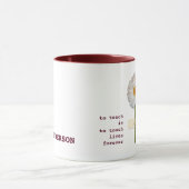 Mug Daisy Design Professeur Appréciation personnalisée (Centre)