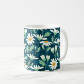 Mug Daisy Ditsy Chamomile Romantique Print (Devant droit)