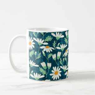Mug Daisy Ditsy Chamomile Romantique Print