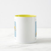 Mug Daisy Flowers Beauté Slogan (Centre)