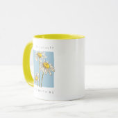 Mug Daisy Flowers Beauté Slogan (Devant gauche)