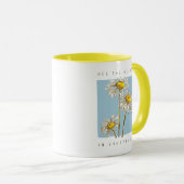 Mug Daisy Flowers Beauté Slogan (Devant droit)