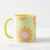 Mug Daisy Green Orange (Gauche)