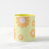 Mug Daisy Green Orange (Centre)