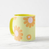 Mug Daisy Green Orange (Devant gauche)