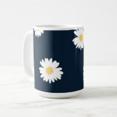 Mug Daisy On Blue Motif (Devant gauche)