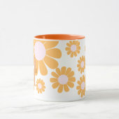 Mug Daisy Orange Monogramme (Centre)