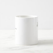 Mug daisy personnalisée chic sur mesure (Centre)