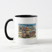 Mug Dakota du Nord - Badlands - Scènes de grandes lett (Gauche)