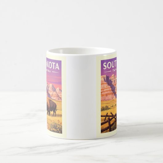 Mug Dakota du Sud vintage (Centre)