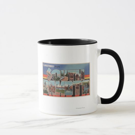Mug Dakota du SudScènes de grandes lettresDakota du Su (Droite)