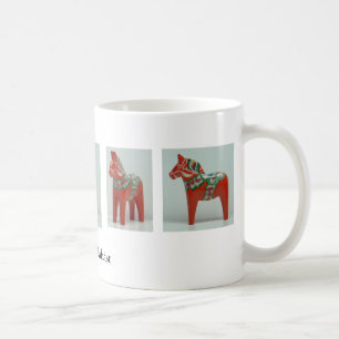 mug DALA CHEVAL - rouge