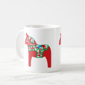 Mug Dala Horse Coffee Cup. (Devant gauche)