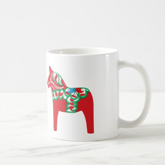 Mug Dala Horse Coffee Cup. (Droite)