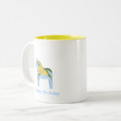 Mug Dala Jonquille Anniversaire (Devant gauche)