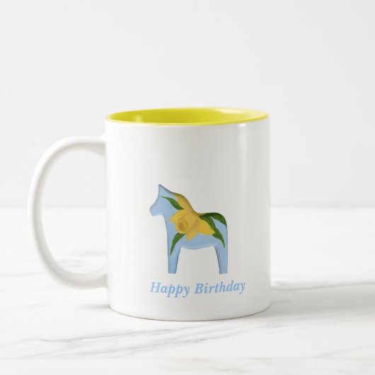 Mug Dala Jonquille Anniversaire (Gauche)
