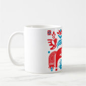 Mug Dala Rouge et Bleu Suédois (Gauche)