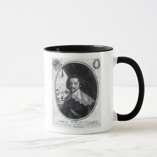 Mug d'Albert de Charles de Luynes Marquis (Droite)