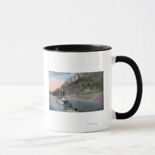 Mug Dallas City Steamer sur Columbia River