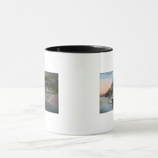 Mug Dallas City Steamer sur Columbia River (Centre)