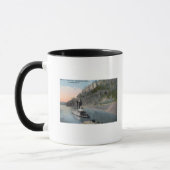 Mug Dallas City Steamer sur Columbia River (Gauche)