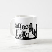 Mug Dallas le Texas mis dessus pour votre ville (Devant gauche)