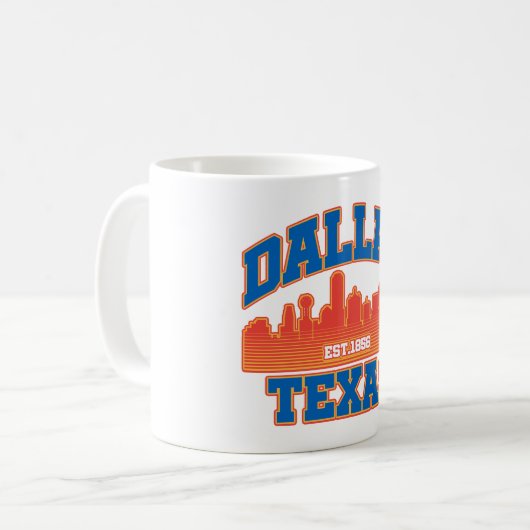 Mug Dallas, Texas (Devant gauche)