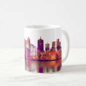 Mug Dallas Texas Skyline (Devant droit)